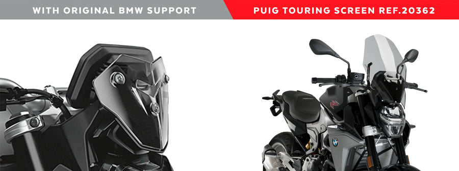 BMW F 900 R [2024] – Cupolino Touring di nuova generazione – nero