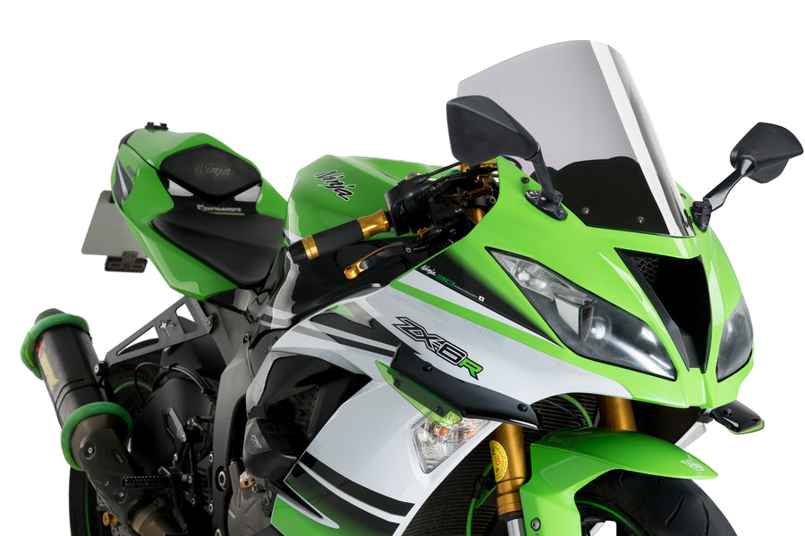 KAWASAKI ZX-6R NINJA [2018] – R-Racer Screen – Transparent
