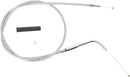 Harley Davidson V-Rod [DRAG SPECIALTIES] - Stainless Steel Covered Throttle Cable-1