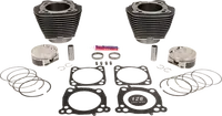 Harley-Davidson FXSBSE 1800 Breakout CVO [2013] - Big Bore Zylinderkit – Oberfläche: Grau – Bild 9