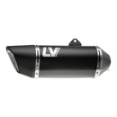 honda cb 750 [LEOVINCE] – Silenziatore posteriore slip-on LV-14R Black Edition-3