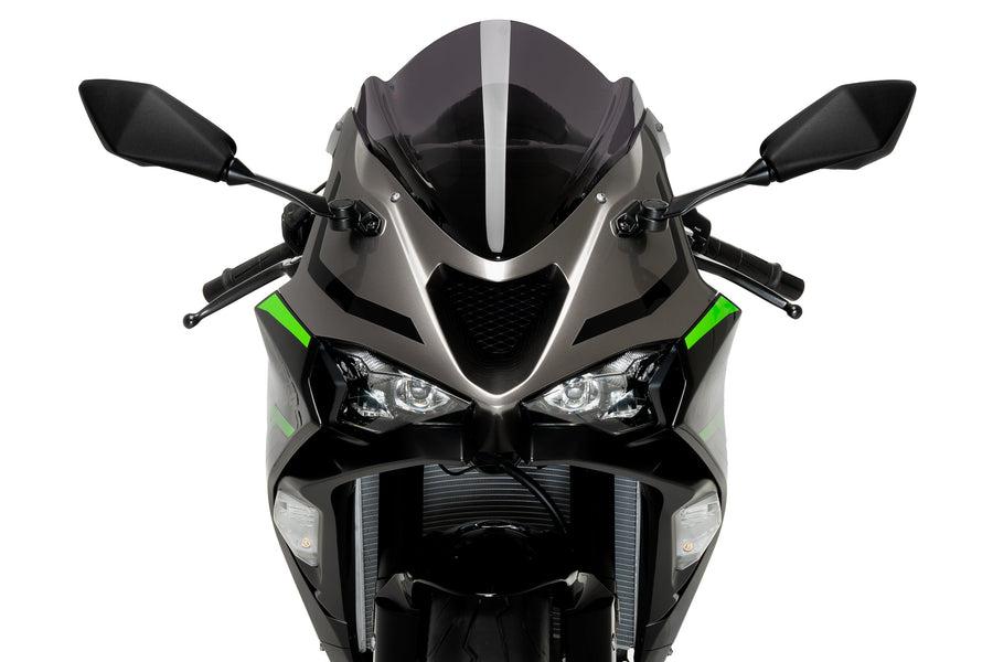 KAWASAKI ZX-6R NINJA [2025] – Z-Racing Scheibe – Mattschwarz