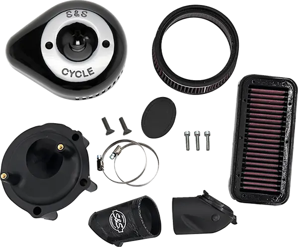 Indian CHALLENGER 108 Dark Horse [2025-2026] - Stealth Luftfilter-Kit mit Abdeckung – Oberfläche: Schwarz – Bild 3