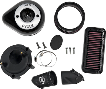 Indian CHALLENGER 108 Limited [2025-2026] - Stealth Luftfilter-Kit mit Abdeckung – Oberfläche: Schwarz – Bild 1