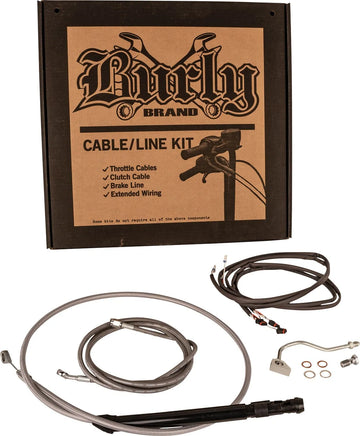 Harley Davidson Touring [BURLY BRAND] – raccordo maniglia per modelli Touring - 0
