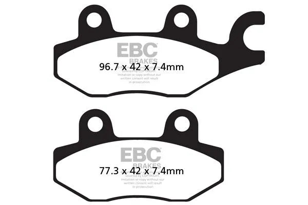Aprilia Rs 660 [EBC] -FA-HH Sintermetal Brake Pads