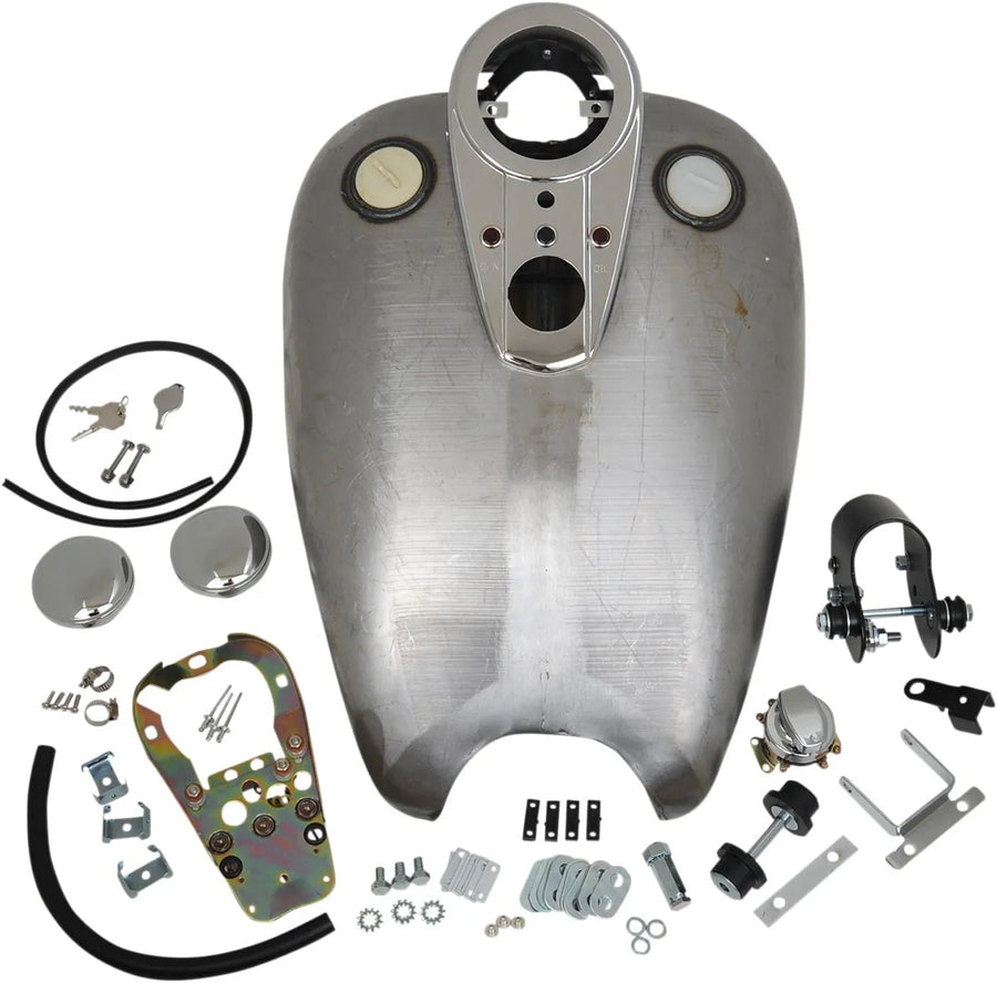 harley-davidson sportster s [DRAG SPECIALTIES] – Verlängerter, gummigelagerter Quickbob® Tank für aufgesetzten Tacho