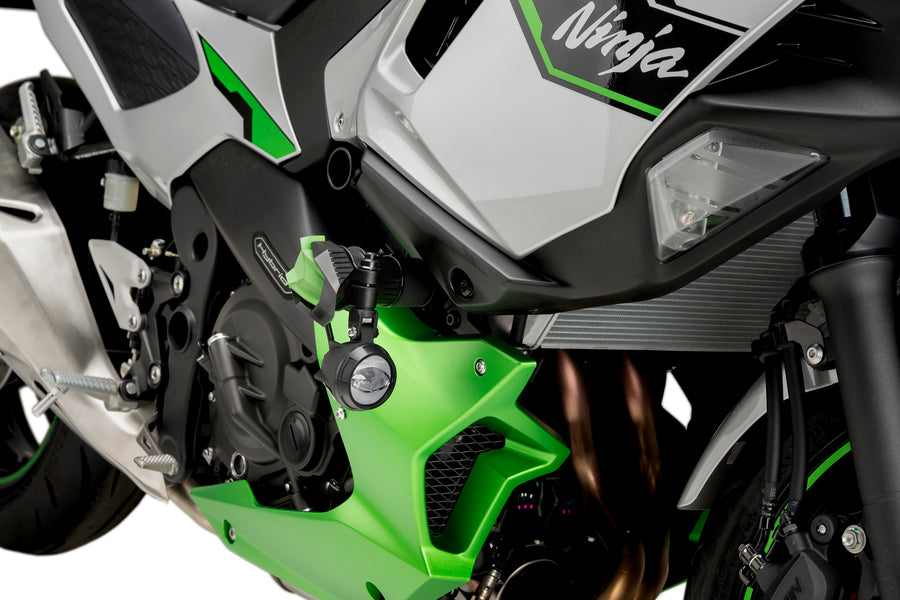KAWASAKI NINJA 7 HYBRID [2025] – Crash Pad R19 – Nero