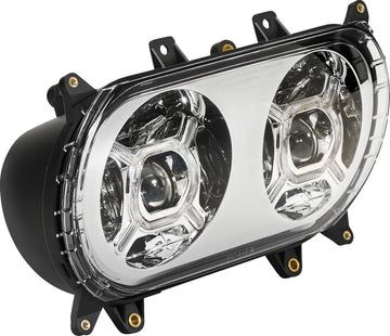 Harley Davidson FLtruse [CUSTOM DYNAMICS] – Faro anteriore a LED a doppia X - 0