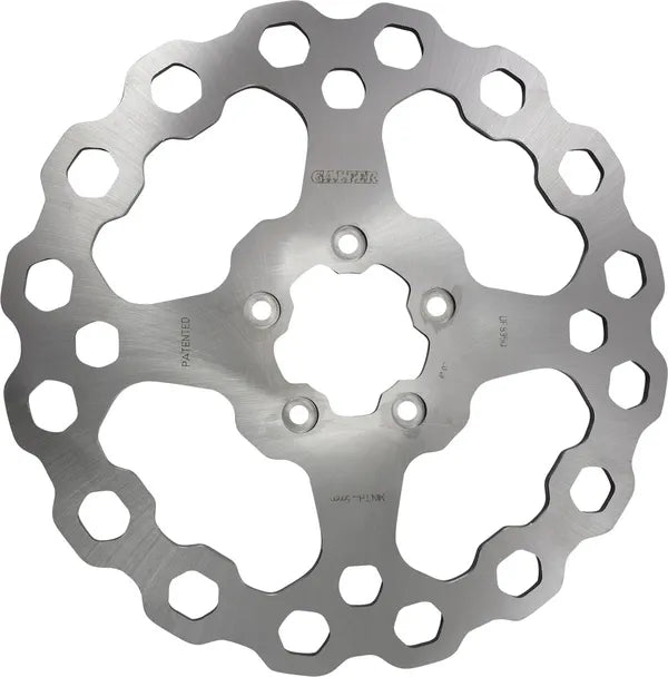 Harley-Davidson XL 883 R Roadster [2015] - Cubiq™ brake disc - surface: chrome - picture 4