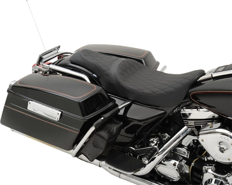 harley davidson flhri [DRAG SPECIALTIES] – Caballero 2-Up Vinyl-Sitz