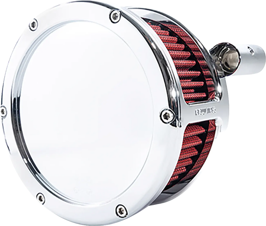 Harley-Davidson FXSTSSE3 1800 Softail Springer CVO [2009] - BA air filter kit - Surface: Chrome, Red - Image 1
