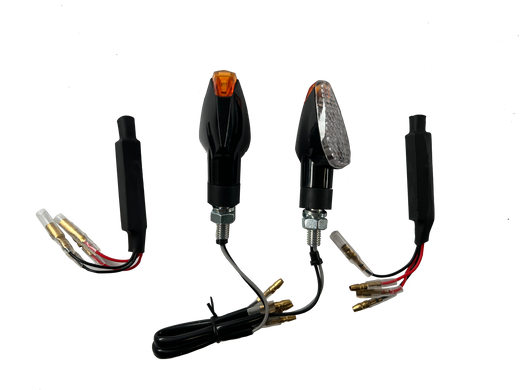 2 LED Blinker Clear Resistance [E -test Mark] - Honda Africa Twin RD03 RD04 RD07 XL 650
