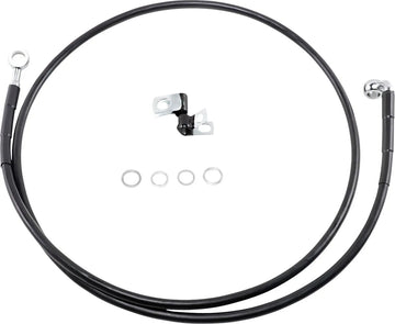 Harley Davidson Fxsts [DRAG SPECIALTIES] - Kit linea freno estesa in vinile nero