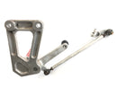 Ducati 900 SS [1993] - Footrestraste del conducente a sinistra con supporto e leva degli ingranaggi-4
