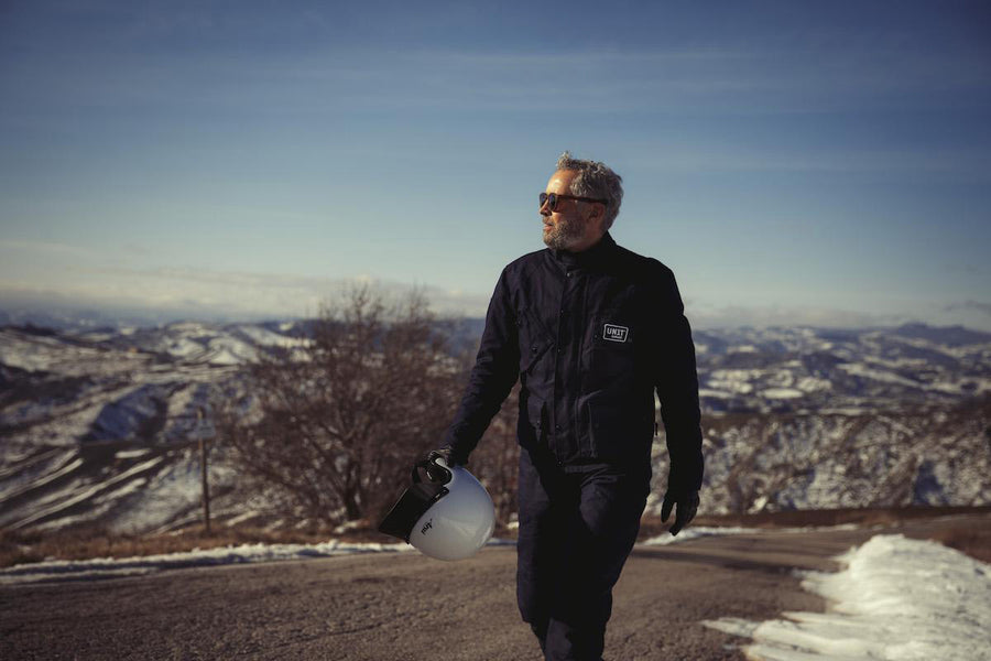 BMW R nineT 1200 Racer [2017-2020] - Blaue Zagora-Jacke