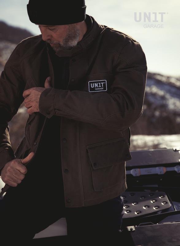 BMW R nineT 1200 Scrambler [2016-2023] - Grüne Zagora-Jacke