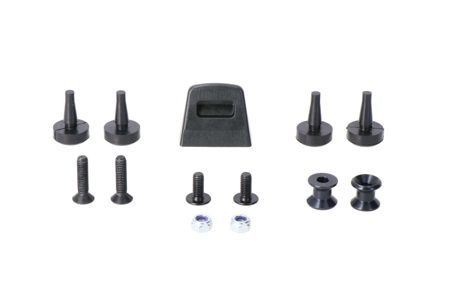 [SW-MOTECH] - Kit adattatore per portapacchi ADVENTURE-RACK, Givi/Kappa Monokey, nero – foto 1