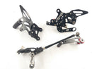 Aprilia RSV4 1000 RK [2010] - Sistema di poggiapiedi MTP Racing con orologi a commutazione Quickshifter-3
