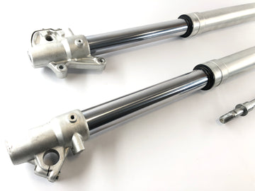 Yamaha TT 600 E 4GV [1996] - Fork Telescopic fork with axle - 0