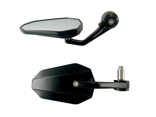 Handlebar end mirrors 2 pieces [E-mark] - Yamaha XT 125 250 350 500 600 660
