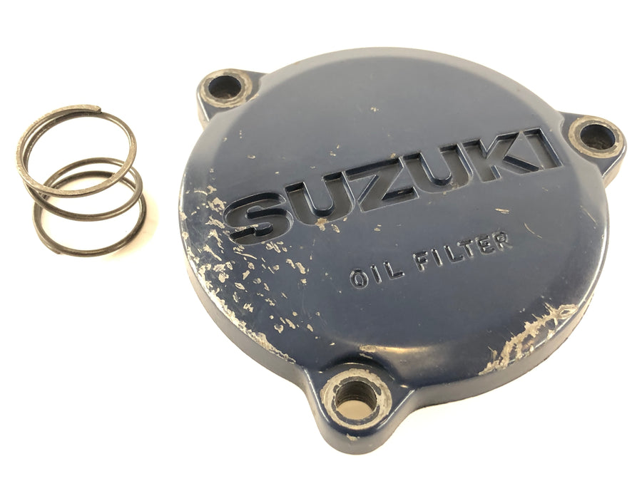 Suzuki DR 800 S SR42B [1991] - Coperchio di coperchio del filtro dell'olio