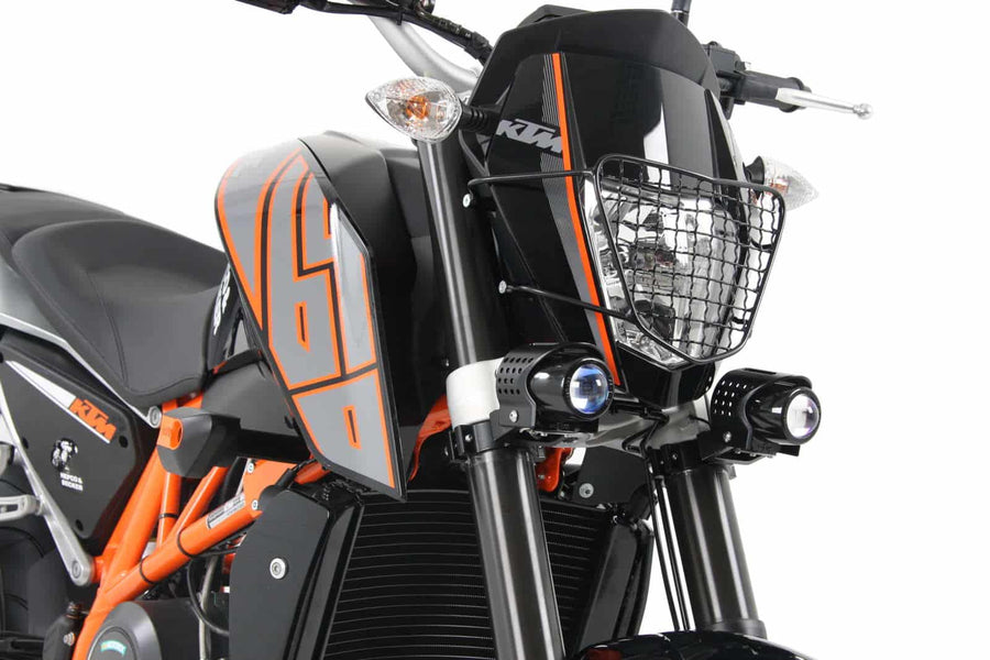 KTM 690 Duke [2012-2019] - Lampenschutzgitter schwarz