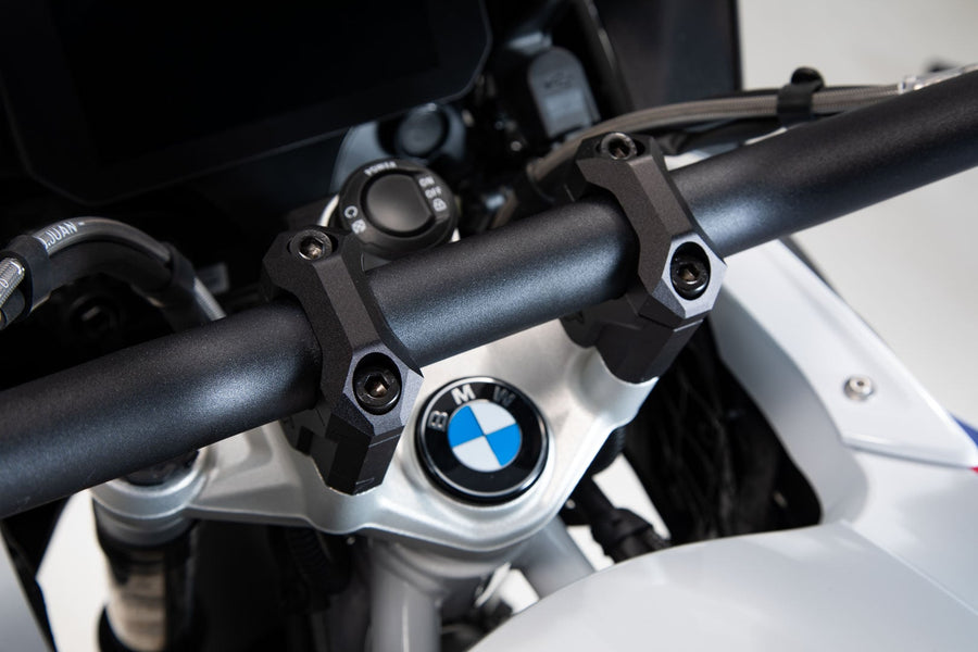 BMW R 1250 GS [2019-2024] - Rialzo manubrio da 40 mm per manubri Ø 32 mm, nero – immagine 4