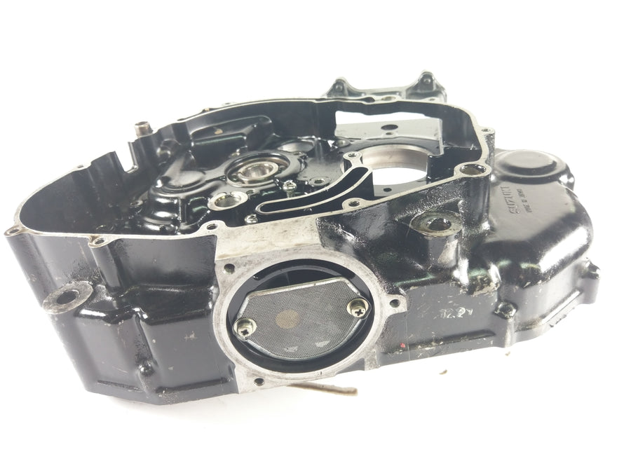 Suzuki DR 650 SP42B - Motorgehäusehälfte rechts mit Sumpffilter und Ausgleichswelle