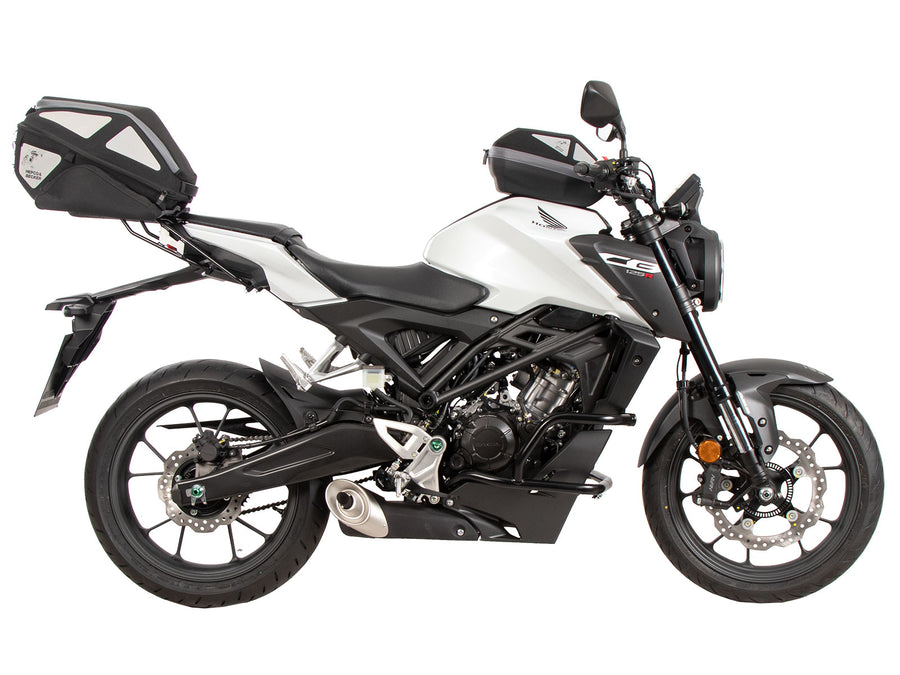 Portapacchi posteriore Hepco & Becker Smartrack per Honda CB 125 R (2025-2026) - incluso nel set completo
