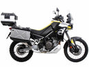 Aprilia Tuareg 660 [2022-2024] - Set portapacchi Cutout nero incl. Set di borse laterali Xplorer Cutout argento
