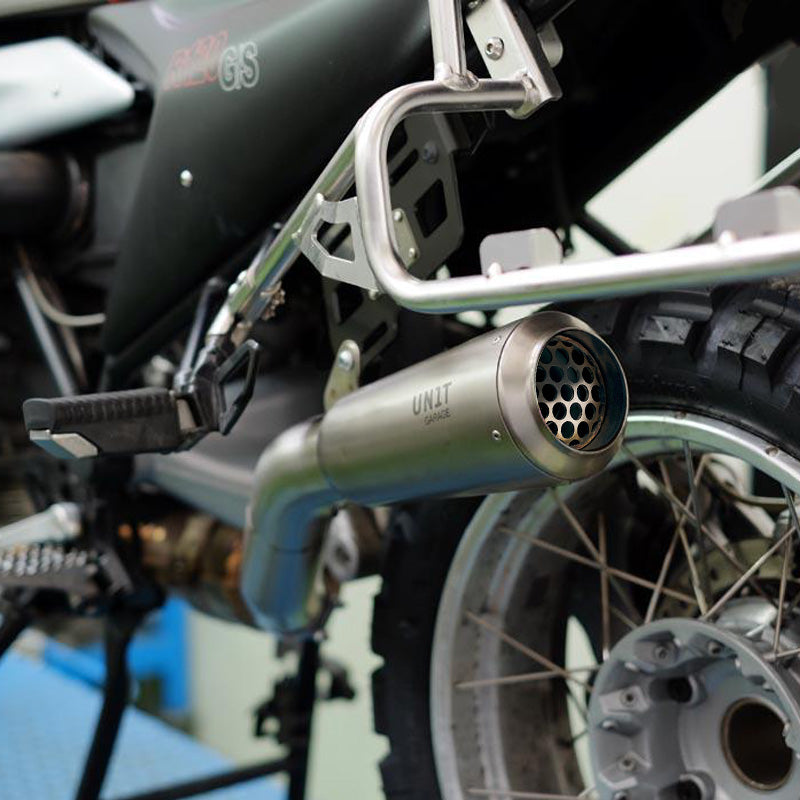 BMW R 1200 GS [2004-2012] - GP-Style Titan-Schalldämpfer 2010–2012 mit sichtbarer Schweißnaht