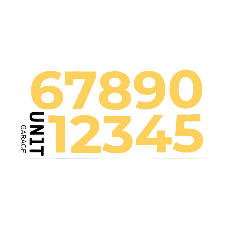 BMW R 120 G/S ADV [2004-2012] - Klebeziffern Gelb