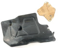 Yamaha Grizzly 660 AM03W [2003] - rivestimento del coperchio con protezione del calore a destra-1