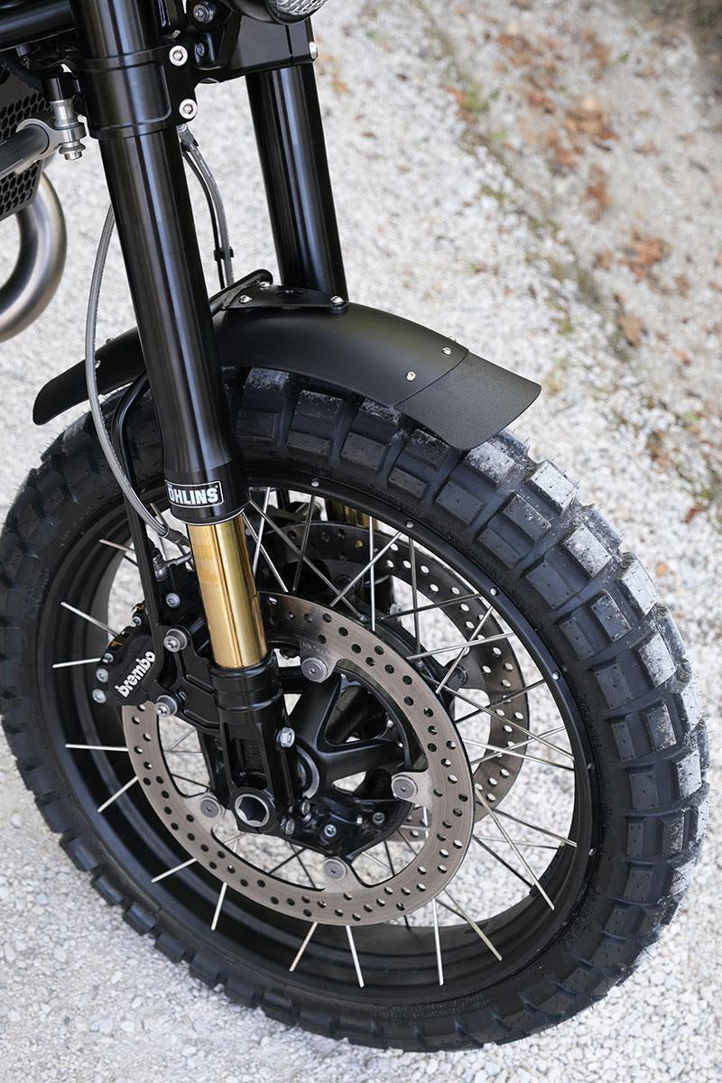BMW R nineT 1200 Pure [2017-2023] - Vorderradschutzblech mit Gabelstütze cod 2904