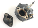 Honda NSR 125 R JC22 [1998] - Testa cilindro del coperchio cilindro con flangia dell'acqua di raffreddamento-2