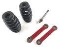 Moto Guzzi Guzzino 65 [Hispania Motoleggera] - Schwingenfedern hinten Set Hinterradschwinge Federn-2
