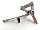 Ducati 900 SS [1993] - Footrestraste del conducente a sinistra con supporto e leva degli ingranaggi-3