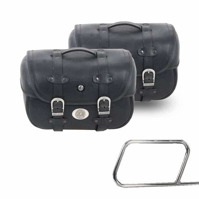 Motorradtasche [Hepco & Becker] - Satteltaschen Liberty Big – Rohrpacktaschenhalter