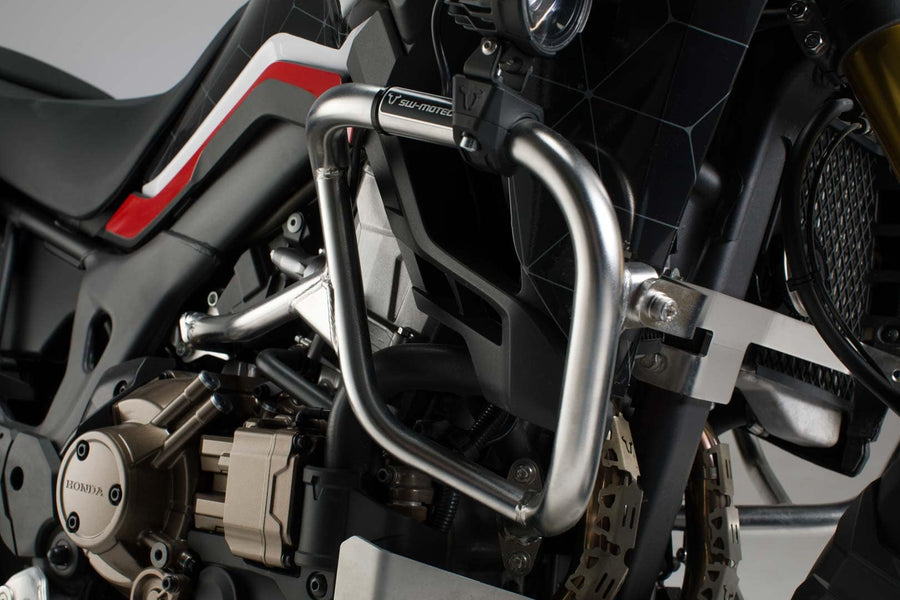 Honda CRF 1000 L Africa Twin [2016-2019] - barra di protezione argento – immagine 3