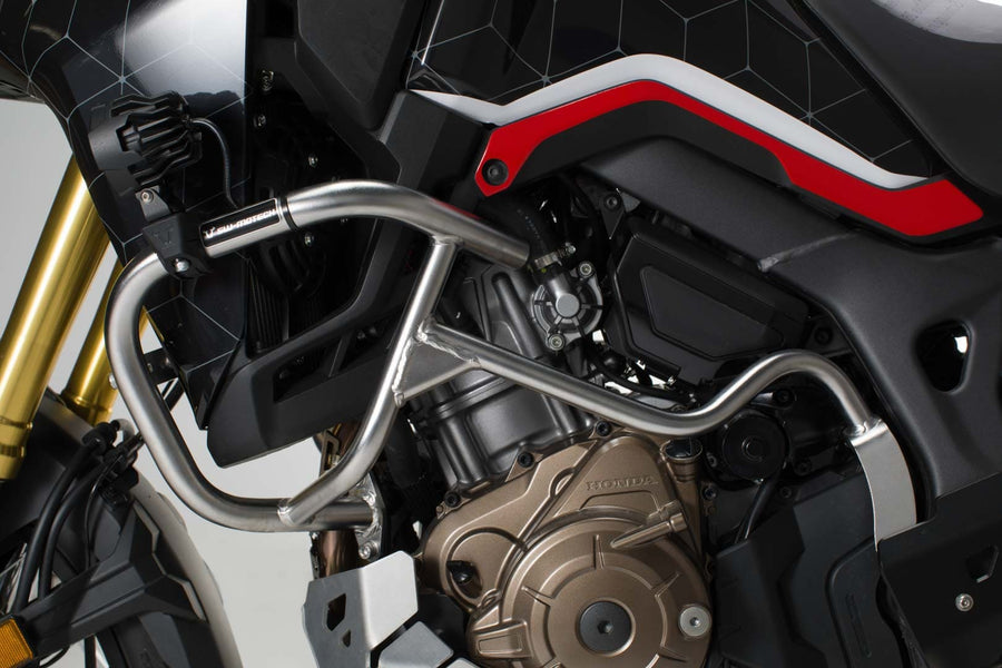 Honda CRF 1000 L Africa Twin [2016-2019] - barra di protezione argento – immagine 5