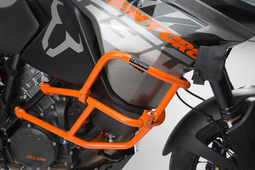 KTM 1090 Adventure [2017-2018] - Barre anticaduta superiori arancioni – immagine 1