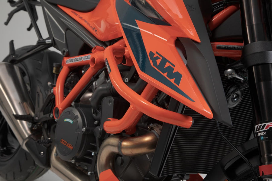 KTM 1290 Super Duke R [2019-2024] - barra di protezione arancione – immagine 4