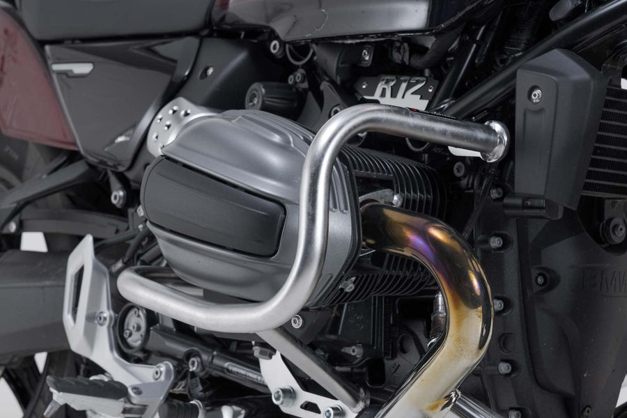 BMW R 12 nineT [2024-2026] - Barra anticaduta argento in acciaio inossidabile - immagine 1