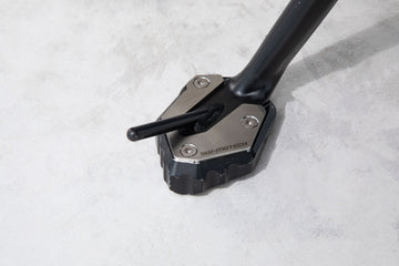 Yamaha Tracer 9 [2021-2022] - estensione del piede del cavalletto laterale nero/argento, versione Tracer 9 - foto 1
