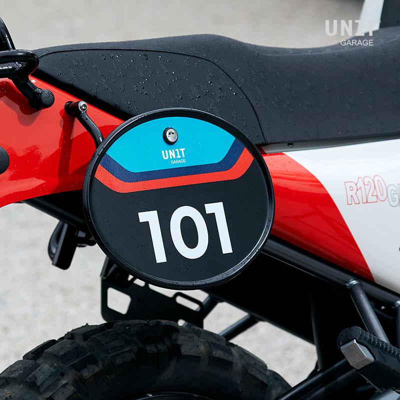 BMW R 850 R / R 1100 R [1993-2002] - Startnummerntafel mit Schnellverschluss und Schloss