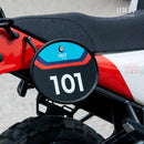 BMW R nineT 1200 Scrambler [2016-2023] - Startnummerntafel mit Schnellverschluss und Schloss