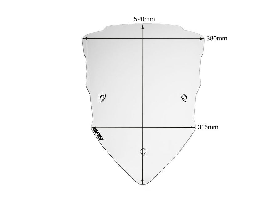 Ducati Multistrada 950 [2017-2021] - Touring Windschild – Ansicht 12