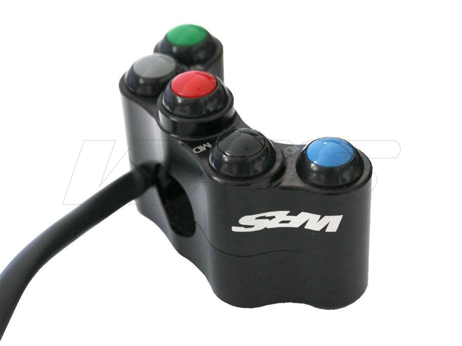 DUCATI 1198 [2009-2011] - Left switch unit 7 buttons - view 2