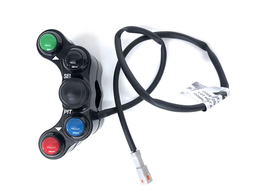 YAMAHA YZF-R3 [2017-2022] - Racing switch unit left, 4 buttons - view 1